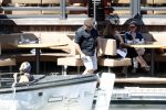 Amsterdam 9 mei 2016 
Dirk en Suus Zeelenberg eerst lunchen bij de harbour club en daarna varen door de grachten met hun boot/sloep