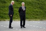 Amsterdam 22 april 2016
Koning Willem Alexander en Koningin Maxima bij de opening van de koningsspelen in Amsterdam.
Richard Krajicek vangt ze op en Johnny de Mol doet de presentatie. Eberhard v d Laan
