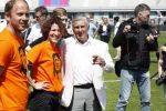 Amsterdam 13 mei 2016
Sportdag van de Johan Cruijff foundation in het olymoisch stadion met oa Johnny Heitinga Dennis Bergkamp Peter Heerschop Vigo Waas Sjaak Swart Kenneth Perez Evelyne de Bruin en Raoul Heertje.