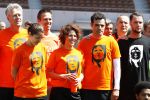 Amsterdam 13 mei 2016
Sportdag van de Johan Cruijff foundation in het olymoisch stadion met oa Johnny Heitinga Dennis Bergkamp Peter Heerschop Vigo Waas Sjaak Swart Kenneth Perez Evelyne de Bruin en Raoul Heertje.