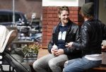 Amsterdam 18 april 2016
Gijs Naber met zoontje in het vondelpark
