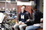 Amsterdam 18 april 2016
Gijs Naber met zoontje in het vondelpark