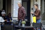 Amsterdam 23 april 2016 
Hajo Bruins met zijn vriendin Linde v d Heuvel.