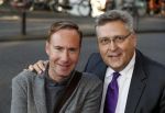 Amsterdam 17 mei 2016 
Surprise feestje voor Frank Sanders voor zijn 70e verjaardag in de kleine komedie. Henk Krol met partner
