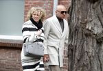 Amsterdam 16 april 2016 
John v d Heuvel met zijn vrouw in Amsterdam zuid.