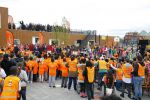 Amsterdam 22 april 2016
Koning Willem Alexander en Koningin Maxima bij de opening van de koningsspelen in Amsterdam.
Richard Krajicek vangt ze op en Johnny de Mol doet de presentatie.