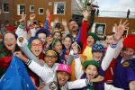 Amsterdam 22 april 2016
Koning Willem Alexander en Koningin Maxima bij de opening van de koningsspelen in Amsterdam.
Richard Krajicek vangt ze op en Johnny de Mol doet de presentatie.