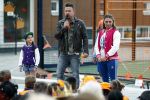 Amsterdam 22 april 2016
Koning Willem Alexander en Koningin Maxima bij de opening van de koningsspelen in Amsterdam.
Richard Krajicek vangt ze op en Johnny de Mol doet de presentatie.