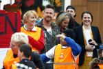 Amsterdam 22 april 2016
Koning Willem Alexander en Koningin Maxima bij de opening van de koningsspelen in Amsterdam.
Richard Krajicek vangt ze op en Johnny de Mol doet de presentatie.