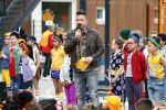 Amsterdam 22 april 2016
Koning Willem Alexander en Koningin Maxima bij de opening van de koningsspelen in Amsterdam.
Richard Krajicek vangt ze op en Johnny de Mol doet de presentatie.