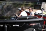 Amsterdam 7 mei 2016 
Rob Witschge en zijn vrouw Barbara aan het varen met Johnny en Danielle van t schip en hun dochter.