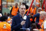 Amsterdam 22 april 2016
Koning Willem Alexander en Koningin Maxima bij de opening van de koningsspelen in Amsterdam.
Richard Krajicek vangt ze op en Johnny de Mol doet de presentatie. Joris Marseille