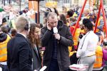 Amsterdam 22 april 2016
Koning Willem Alexander en Koningin Maxima bij de opening van de koningsspelen in Amsterdam.
Richard Krajicek vangt ze op en Johnny de Mol doet de presentatie. Joris Marseille
