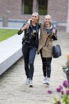 Amsterdam 22 april 2016 
Boekpresentatie Maestra met  Heleen van Royen, schrijfster Lisa Hilton en Halina Reijn. Kim Feenstra met een vriendin