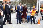 Amsterdam 22 april 2016
Koning Willem Alexander en Koningin Maxima bij de opening van de koningsspelen in Amsterdam.
Richard Krajicek vangt ze op en Johnny de Mol doet de presentatie.