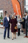 Amsterdam 22 april 2016
Koning Willem Alexander en Koningin Maxima bij de opening van de koningsspelen in Amsterdam.
Richard Krajicek vangt ze op en Johnny de Mol doet de presentatie.
