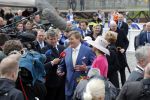 Zwolle 27 april 2016
Koningsdag in Zwolle met Koning Willem Alexander Koningin Maxima Prinses Amalia Ariane Alexia Prins Constantijn Prinses Laurentien Prins Maurits Prinses Marilene Prins Bernhard Prinses Annette Prins Pieter Christiaan Prinses Anita Prins Floris en Prinses Aimee.