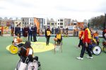 Amsterdam 22 april 2016
Koning Willem Alexander en Koningin Maxima bij de opening van de koningsspelen in Amsterdam.
Richard Krajicek vangt ze op en Johnny de Mol doet de presentatie.