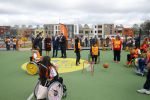 Amsterdam 22 april 2016
Koning Willem Alexander en Koningin Maxima bij de opening van de koningsspelen in Amsterdam.
Richard Krajicek vangt ze op en Johnny de Mol doet de presentatie.