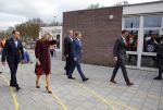 Amsterdam 22 april 2016
Koning Willem Alexander en Koningin Maxima bij de opening van de koningsspelen in Amsterdam.
Richard Krajicek vangt ze op en Johnny de Mol doet de presentatie.