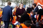 Amsterdam 22 april 2016
Koning Willem Alexander en Koningin Maxima bij de opening van de koningsspelen in Amsterdam.
Richard Krajicek vangt ze op en Johnny de Mol doet de presentatie.