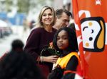 Amsterdam 22 april 2016
Koning Willem Alexander en Koningin Maxima bij de opening van de koningsspelen in Amsterdam.
Richard Krajicek vangt ze op en Johnny de Mol doet de presentatie.