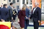 Amsterdam 22 april 2016
Koning Willem Alexander en Koningin Maxima bij de opening van de koningsspelen in Amsterdam.
Richard Krajicek vangt ze op en Johnny de Mol doet de presentatie.