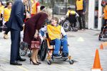 Amsterdam 22 april 2016
Koning Willem Alexander en Koningin Maxima bij de opening van de koningsspelen in Amsterdam.
Richard Krajicek vangt ze op en Johnny de Mol doet de presentatie.