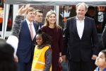 Amsterdam 22 april 2016
Koning Willem Alexander en Koningin Maxima bij de opening van de koningsspelen in Amsterdam.
Richard Krajicek vangt ze op en Johnny de Mol doet de presentatie.