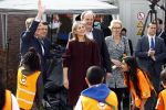 Amsterdam 22 april 2016
Koning Willem Alexander en Koningin Maxima bij de opening van de koningsspelen in Amsterdam.
Richard Krajicek vangt ze op en Johnny de Mol doet de presentatie.