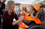 Amsterdam 22 april 2016
Koning Willem Alexander en Koningin Maxima bij de opening van de koningsspelen in Amsterdam.
Richard Krajicek vangt ze op en Johnny de Mol doet de presentatie.