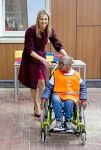Amsterdam 22 april 2016
Koning Willem Alexander en Koningin Maxima bij de opening van de koningsspelen in Amsterdam.
Richard Krajicek vangt ze op en Johnny de Mol doet de presentatie.