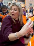 Amsterdam 22 april 2016
Koning Willem Alexander en Koningin Maxima bij de opening van de koningsspelen in Amsterdam.
Richard Krajicek vangt ze op en Johnny de Mol doet de presentatie.