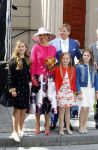 Zwolle 27 april 2016
Koningsdag in Zwolle met Koning Willem Alexander Koningin Maxima Prinses Amalia Ariane Alexia Prins Constantijn Prinses Laurentien Prins Maurits Prinses Marilene Prins Bernhard Prinses Annette Prins Pieter Christiaan Prinses Anita Prins Floris en Prinses Aimee.