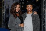 Amsterdam 18 mei 2016
Premiere X men in pathe arena. Laura Ponticorvo met haar beste  vriend