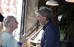 Amsterdam 9 mei 2016 
Presentatie boek Jet van Nieuwkerk bij de westergasfabriek.
Matthijs v Nieuwkerk
