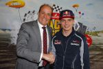 Zandvoort 20 april 2016
Persconferentie Max Verstapen ivm race event ism met Circuitpark Zandvoort en Jumbo.
Prins Bernhard Junior Jos Verstappen en Frits v Eerd waren aanwezig.