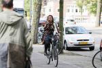 Amsterdam 17 mei 2016 
Nada v Nie bellend op de fiets.