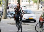 Amsterdam 17 mei 2016 
Nada v Nie bellend op de fiets.