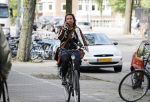 Amsterdam 17 mei 2016 
Nada v Nie bellend op de fiets.