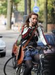 Amsterdam 17 mei 2016 
Nada v Nie bellend op de fiets.