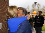 Blaricum 26 april 2016
Natasja Froger krijgt lintje voor al haar verdiensten voor onze samenleving. Haar man Rene  familie vader  moeder en vriendinnen zijn er natuurlijk bij.