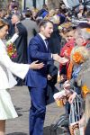 Zwolle 27 april 2016
Koningsdag in Zwolle met Koning Willem Alexander Koningin Maxima Prinses Amalia Ariane Alexia Prins Constantijn Prinses Laurentien Prins Maurits Prinses Marilene Prins Bernhard Prinses Annette Prins Pieter Christiaan Prinses Anita Prins Floris en Prinses Aimee.