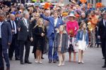 Zwolle 27 april 2016
Koningsdag in Zwolle met Koning Willem Alexander Koningin Maxima Prinses Amalia Ariane Alexia Prins Constantijn Prinses Laurentien Prins Maurits Prinses Marilene Prins Bernhard Prinses Annette Prins Pieter Christiaan Prinses Anita Prins Floris en Prinses Aimee.