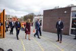 Amsterdam 22 april 2016
Koning Willem Alexander en Koningin Maxima bij de opening van de koningsspelen in Amsterdam.
Richard Krajicek vangt ze op en Johnny de Mol doet de presentatie.