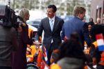 Amsterdam 22 april 2016
Koning Willem Alexander en Koningin Maxima bij de opening van de koningsspelen in Amsterdam.
Richard Krajicek vangt ze op en Johnny de Mol doet de presentatie.