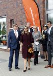 Amsterdam 22 april 2016
Koning Willem Alexander en Koningin Maxima bij de opening van de koningsspelen in Amsterdam.
Richard Krajicek vangt ze op en Johnny de Mol doet de presentatie.