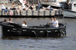 Amsterdam 7 mei 2016 
Rob Witschge en zijn vrouw Barbara aan het varen met Johnny en Danielle van t schip en hun dochter.
