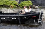 Amsterdam 7 mei 2016 
Rob Witschge en zijn vrouw Barbara aan het varen met Johnny en Danielle van t schip en hun dochter.
