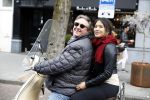 Amsterdam 12 april 2016
Robbie Hofman met een vriendin op de scooter.